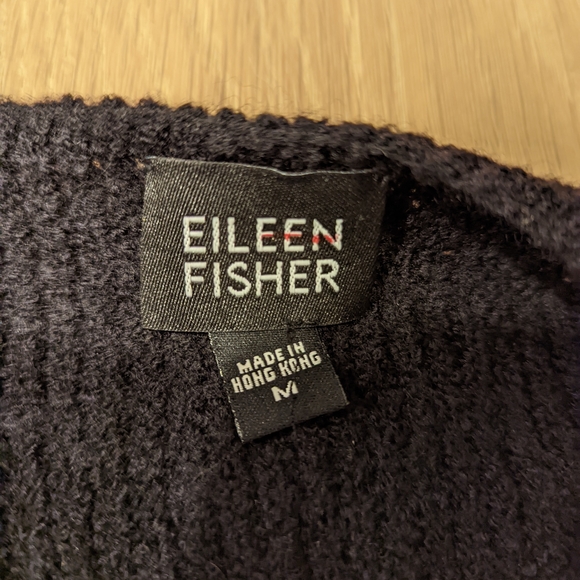 Black Woo, Blend Open Front Cardigan - Picture 4 of 6